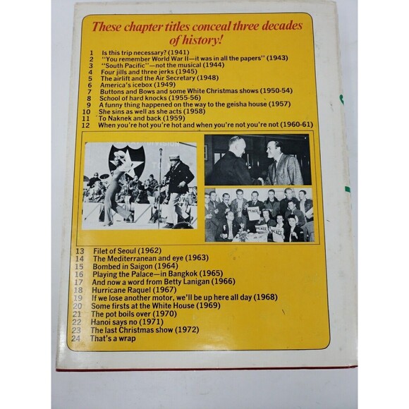 The Last Christmas Show by Bob Hope Hardcover 1974 Dust Jacket VTG Collectible - Picture 4 of 16